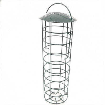 1 τμχ Iron Bird Feeder Υπαίθριο κρεμαστό πλέγμα τροφοδοσίας Φορητή βάση λίπους Wild Birds Τροφοδότης Park Garden Προμήθεια για κατοικίδια ζώα Νέα
