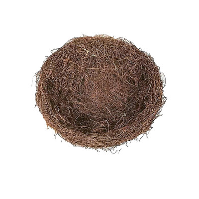8-20cm Nature Rattan Bird Nest Πασχαλινό Διακόσμηση Αυγών Στήριγμα Τεχνητή Φωλιά για Πασχαλινό πάρτι Διακόσμηση κήπου σπιτιού DIY Craft