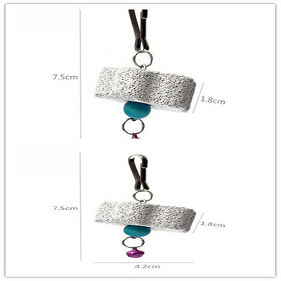 2022 New Parrot Mouth Grinding Blah Stone Bird Toy Molar Stone Cage Toys Parakeet Cockatiel Budgie Products Προμήθειες για πουλιά