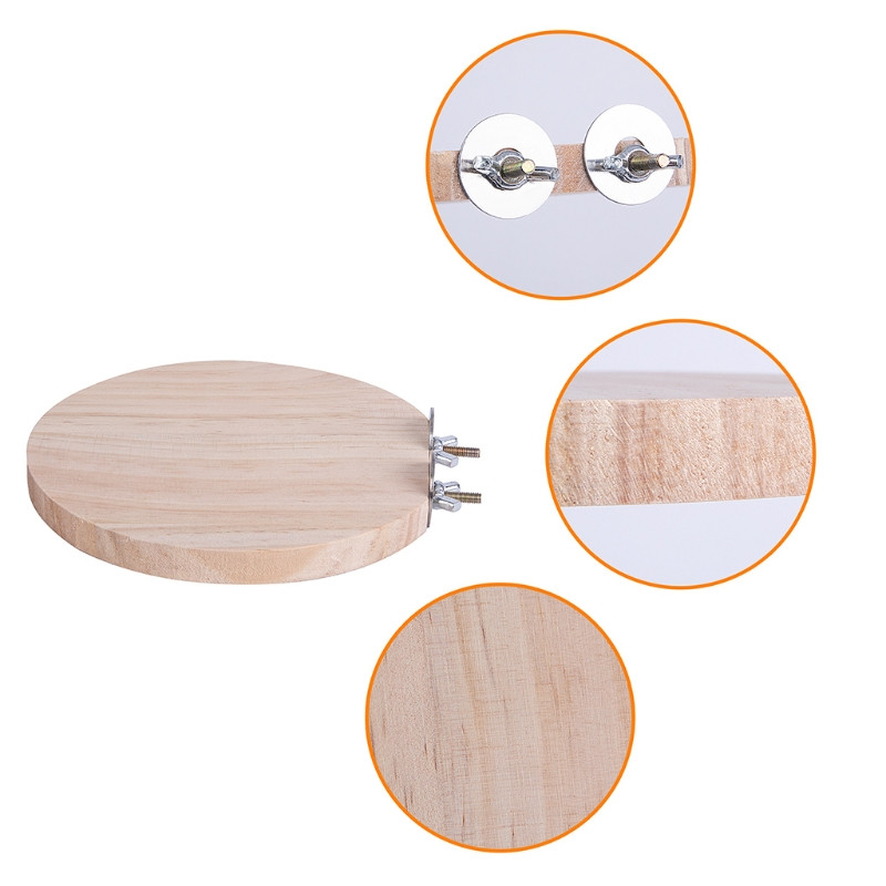 6 tk Papagoi mänguasjade komplekt Naturaalsest puidust lind ahven platvorm ronimiseks lihvimine rotangist pallid mänguasi linnupuuri tarvikutele