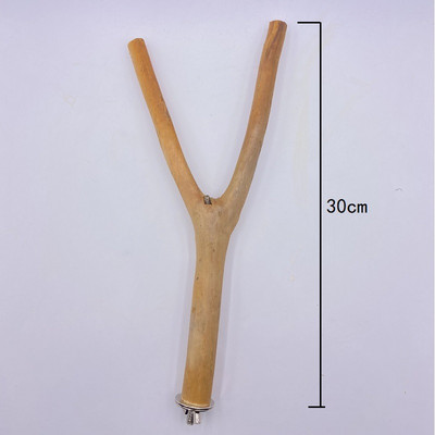 Φυσικό ξύλο παπαγάλου όρθιου ραβδιού κατοικίδιο ζώο πτηνών κλουβί ράφι πόδι λείανση καθαρά παιχνίδια για Parrot parakeet κατοικίδιο αξεσουάρ κλουβιού