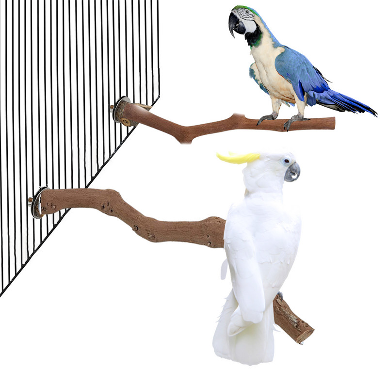Papagal Pasăre Băț Stâlp de Lemn Pasăre Cockatiel Perigal Bibani Mușcătură Gheare Jucărie de măcinat Accesorii pentru colivie pentru păsări Jucării pentru animale de companie