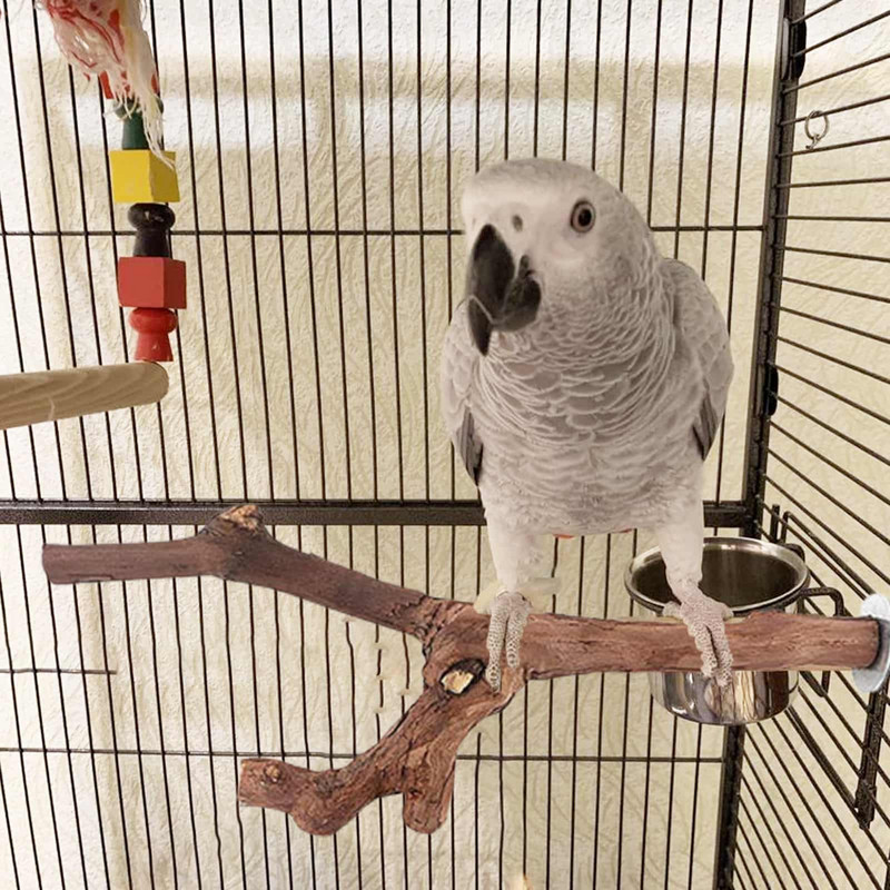 Papagal Pasăre Băț Stâlp de Lemn Pasăre Cockatiel Perigal Bibani Mușcătură Gheare Jucărie de măcinat Accesorii pentru colivie pentru păsări Jucării pentru animale de companie