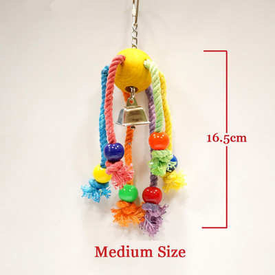 CAITEC Jucării de mestecat pentru păsări Arahnide Papagali Jucării de mestecat pentru mușcături potrivite pentru papagalii de dimensiuni mici până la mari