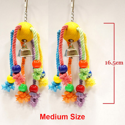 CAITEC Jucării de mestecat pentru păsări Arahnide Papagali Jucării de mestecat pentru mușcături potrivite pentru papagalii de dimensiuni mici până la mari