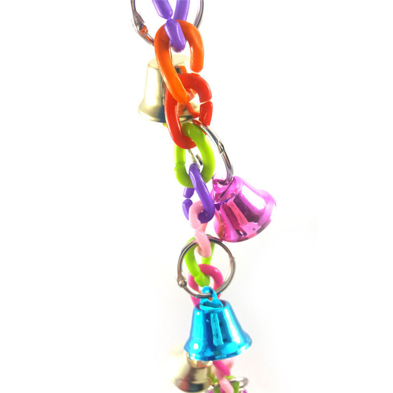 Lemmiklooma värviline rippuv lind mänguasi Papagoi kiikpuuri mänguasi papagoi viirpapagoile armulindu linnu närimismänguasi