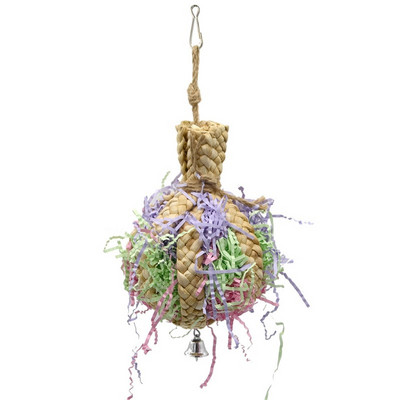 Păsări Papagal Tocator Jucării Cockatiel Mestecat Furajare Agățat Cușcă Tocator Clopot Jucărie