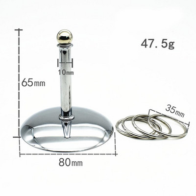 Metalne papige Interaktivne igračke za obuku Razvoj inteligencije Prsten za slaganje Kompleti za obuku Ptice