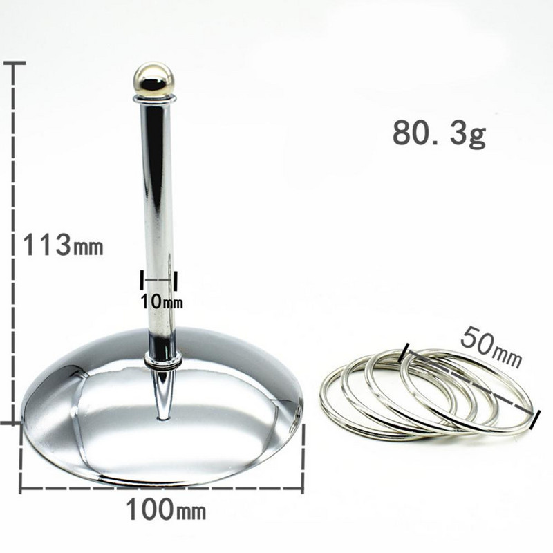 Metalne papige Interaktivne igračke za obuku Razvoj inteligencije Prsten za slaganje Kompleti za obuku Ptice