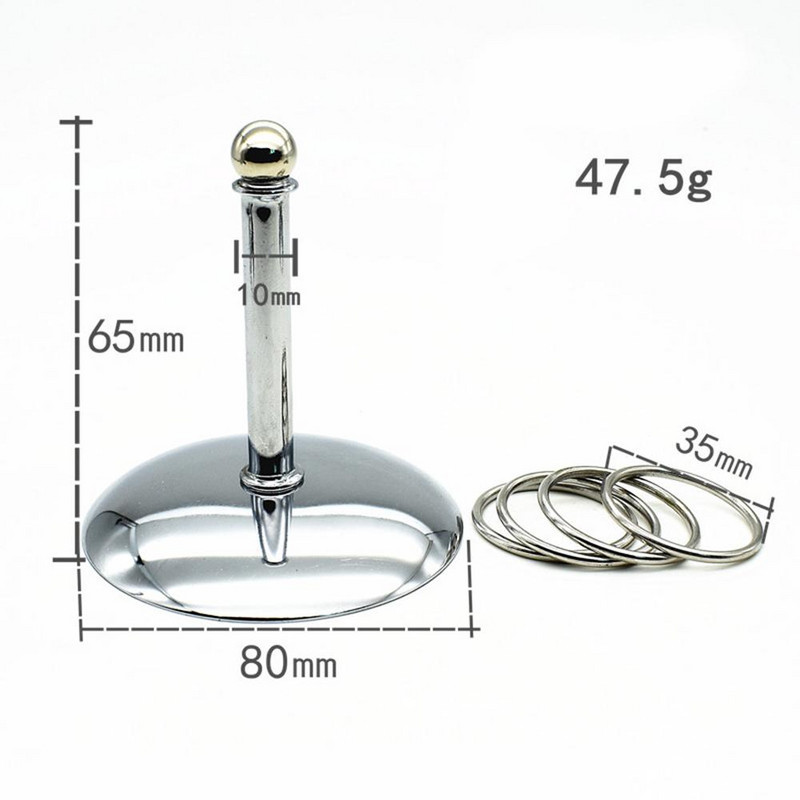 Metalne papige Interaktivne igračke za obuku Razvoj inteligencije Prsten za slaganje Kompleti za obuku Ptice