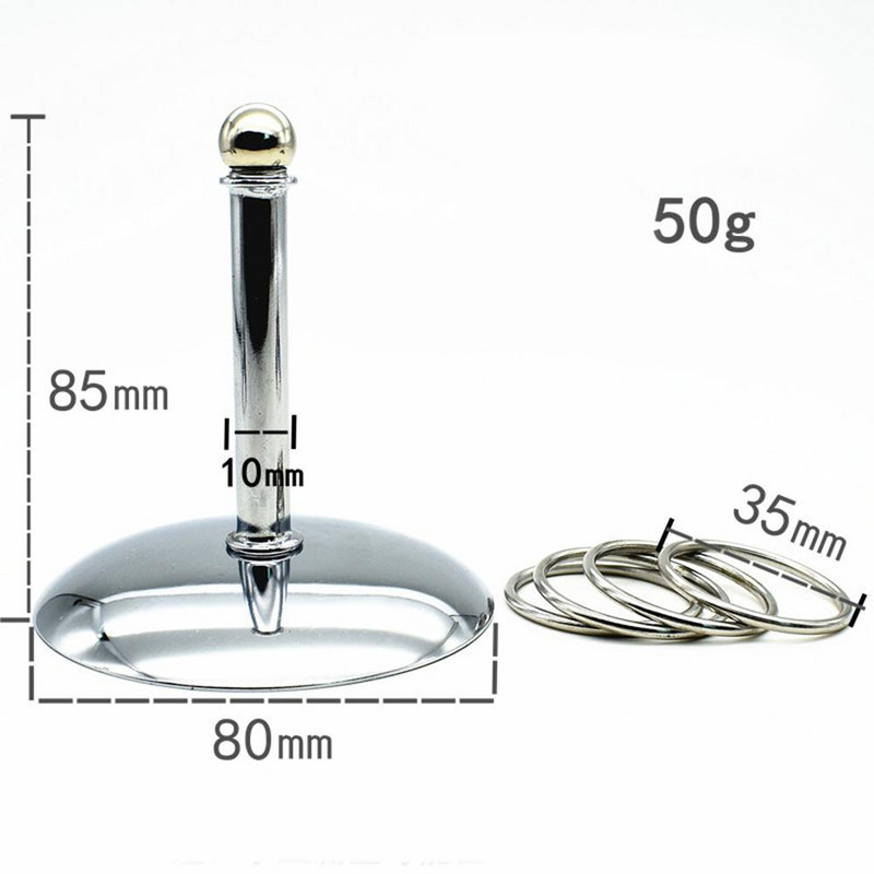 Metalne papige Interaktivne igračke za obuku Razvoj inteligencije Prsten za slaganje Kompleti za obuku Ptice