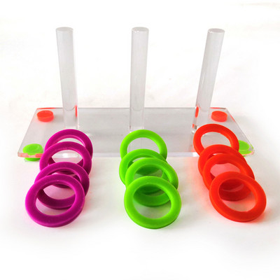 Ring Interaktiivne Kodu Intelligentsus Naljakas akrüülpapagoi mänguasjakomplekt Lemmikloomade arendamine Hariv linnukoolitus Väike värv Eraldi