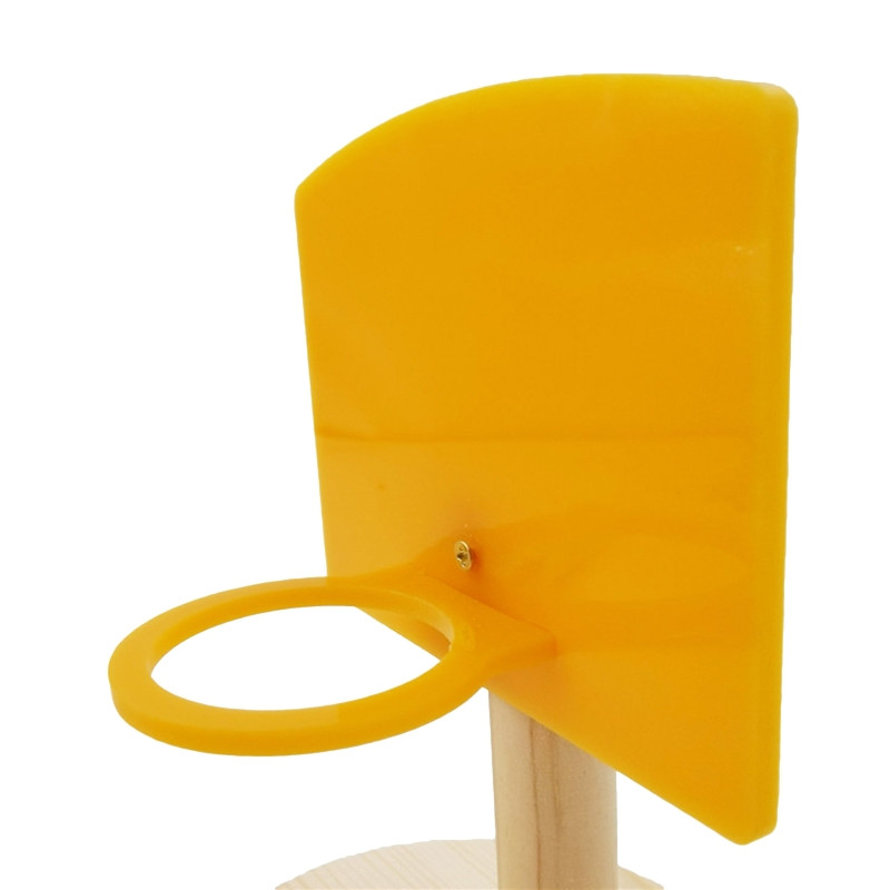 Animale de companie Păsări Jucării de mestecat Papagal Coș de baschet Recuzită Peruș Clopot Mingi Antrenament de inteligență Puzzle Cadouri