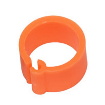 100 gab. 10 krāsas putnu pēdu gredzeni iekšējais diametrs 8 mm platums 7 mm plastmasas klipsi gredzens balodis balodis paipalu pēdas gredzens fermas dzīvnieku pārvadātājs