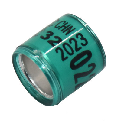 50 τμχ 2023 Πολύχρωμο δαχτυλίδι ποδιών περιστεριού με σκουλαρίκια Word Ποιοτικό ανθεκτικό δαχτυλίδι πουλιών Racing Δαχτυλίδι ποδιών περιστεριού Εργαλεία πουλιών