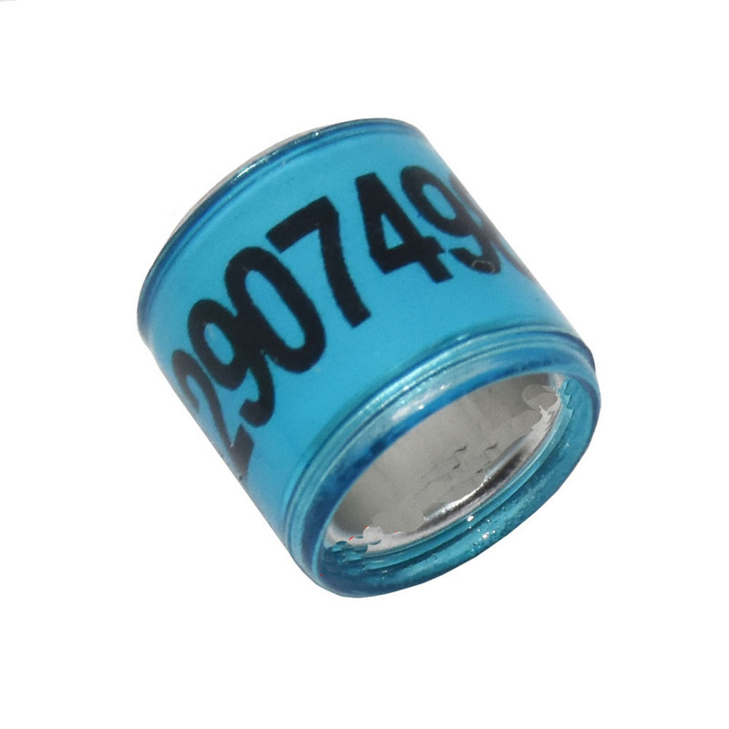 50 τμχ 2023 Πολύχρωμο δαχτυλίδι ποδιών περιστεριού με σκουλαρίκια Word Ποιοτικό ανθεκτικό δαχτυλίδι πουλιών Racing Δαχτυλίδι ποδιών περιστεριού Εργαλεία πουλιών