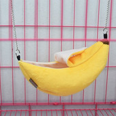 Animals Design Pet Banana Hamster Rat Hammock Κλουβί Σπίτι Φωλιά Χάμστερ Ζεστό Σπίτι Μικρό Ζώο Αιώρα