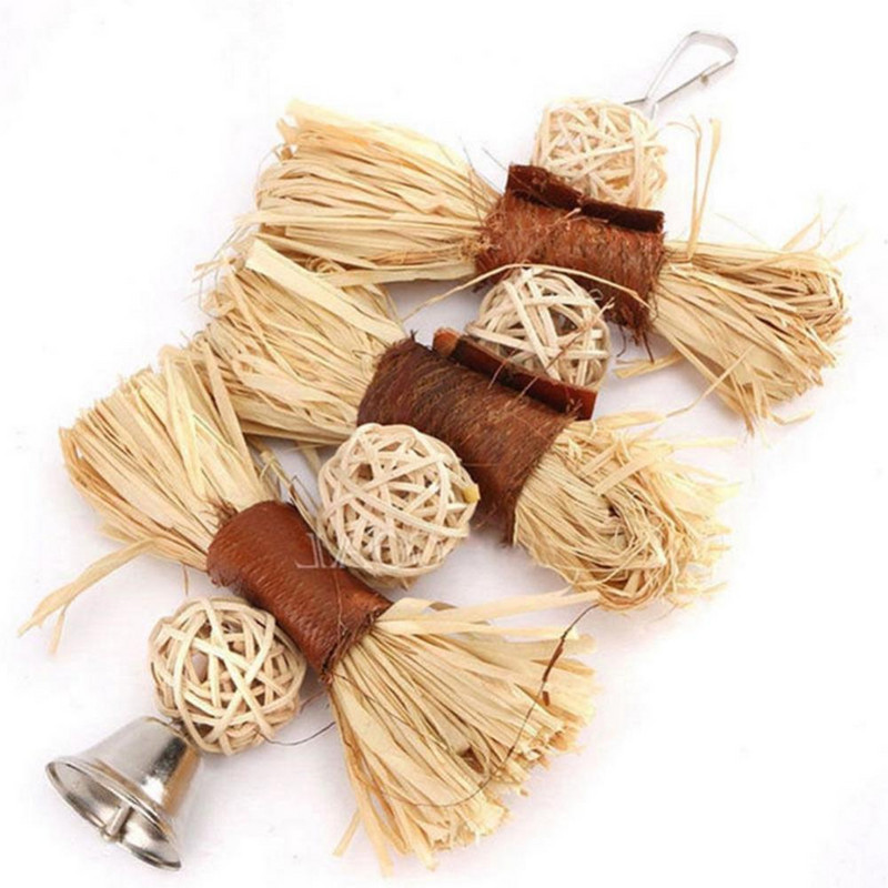 1 buc. Animal de companie, pasăre, papagal, lufa, viță de vie ratan, bilă, leagăn, cuști agățate, jucărie de mestecat, accesorii pentru papagal vogel speelgoed