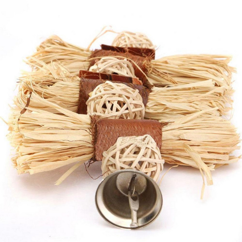 1 buc. Animal de companie, pasăre, papagal, lufa, viță de vie ratan, bilă, leagăn, cuști agățate, jucărie de mestecat, accesorii pentru papagal vogel speelgoed