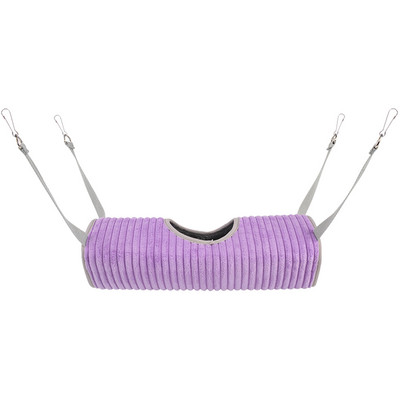 Winter Warm Hammock Hamster Tunnel for Small Any Sugar Glider Tube Swing Fed Nest Κρεβάτι Κρεβάτι Αρουραίος Παιχνίδι κουνάβι Αξεσουάρ κλουβιού