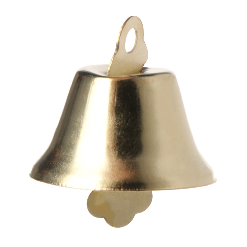 10 τμχ Golden Bells for Craft Metal Ringing Bell Διακόσμηση σπιτιού DIY Bird Εκπαιδευτικό παιχνίδι παπαγάλος μασώντας παιχνίδια αξεσουάρ