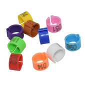 100 tk Arv (001-100) Siseläbimõõt 8mm tuvi jalg kodulind tuvi lind papagoi klambrirõngad riba jalarõngas tuvi tarvikud