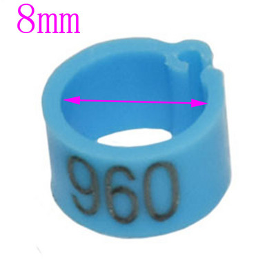 100 tk Arv (001-100) Siseläbimõõt 8mm tuvi jalg kodulind tuvi lind papagoi klambrirõngad riba jalarõngas tuvi tarvikud