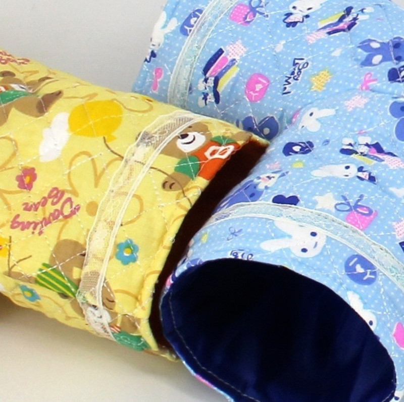 Jūrų kiaulytės narvelio žiurkėno žaisliniai vamzdeliai ir tuneliai šilta lova mažam katinui ežiukui