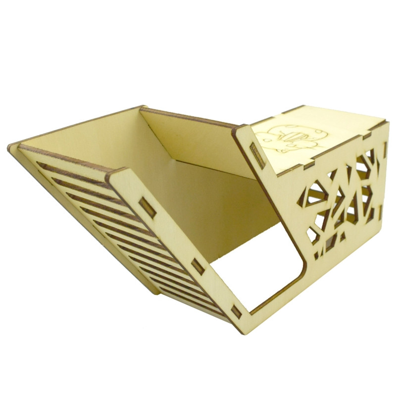 Žiurkėno medžio tunelio žaislinis laipiojimo namas mažas naminis gyvūnėlis medinis slėptuvės vamzdžio narvelio dekoras mažiems žiurkėnams Lengvai surenkamas