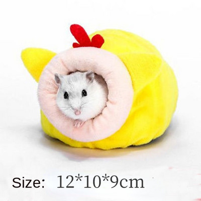 Hamster Pat Moale Cald Sobolan Hamac Porc Veverita Iarna Animal de companie Jucarie Cusca Hamster Casă Cuib agățat+Covoraș Pat Casă Animal Soareci Cuib de șobolan