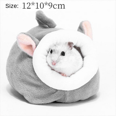 Hamster Pat Moale Cald Sobolan Hamac Porc Veverita Iarna Animal de companie Jucarie Cusca Hamster Casă Cuib agățat+Covoraș Pat Casă Animal Soareci Cuib de șobolan