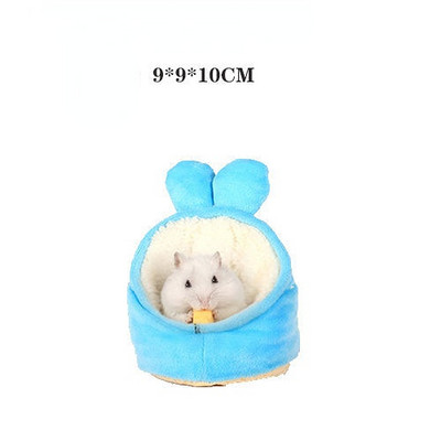 Hamster Pat Moale Cald Sobolan Hamac Porc Veverita Iarna Animal de companie Jucarie Cusca Hamster Casă Cuib agățat+Covoraș Pat Casă Animal Soareci Cuib de șobolan