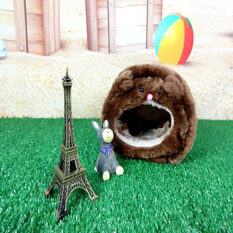 Hamster Pat Moale Cald Sobolan Hamac Porc Veverita Iarna Animal de companie Jucarie Cusca Hamster Casă Cuib agățat+Covoraș Pat Casă Animal Soareci Cuib de șobolan