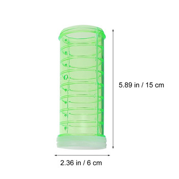12Pcs/set Hamster Tunnel Toy Pet Sports Training Pipeline Transparent Runway Toy Pet Hamster Game Tool Tube Hamster Cage Hamster