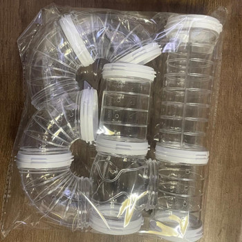 Hamster Diy Διαφανή Σωλήνες Ανθεκτικά στο δάγκωμα Εύκολη εγκατάσταση Συνδεδεμένες εξωτερικές σήραγγες Παιχνίδια Αξεσουάρ κλουβιού Είδη κατοικίδιων