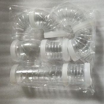 Хамстер Направи си сам Прозрачни тръби Устойчиви на ухапване Лесна инсталация Свързани външни тунели Играчки Аксесоари за клетки Предмети за домашни любимци
