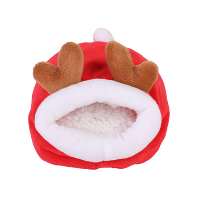 Casă pentru hamsteri Cobai Accesorii Casă pentru hamsteri din bumbac Cuib pentru animale mici Iarna caldă pentru rozătoare/cobai/șobolan/arici