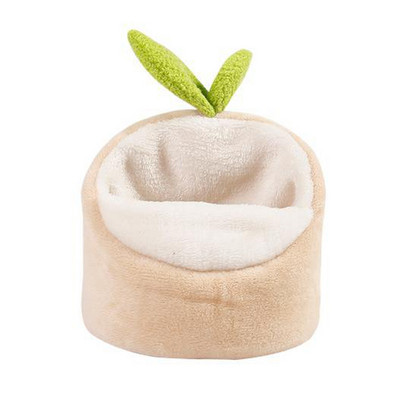 Casă pentru hamsteri Cobai Accesorii Casă pentru hamsteri din bumbac Cuib pentru animale mici Iarna caldă pentru rozătoare/cobai/șobolan/arici