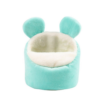 Casă pentru hamsteri Cobai Accesorii Casă pentru hamsteri din bumbac Cuib pentru animale mici Iarna caldă pentru rozătoare/cobai/șobolan/arici