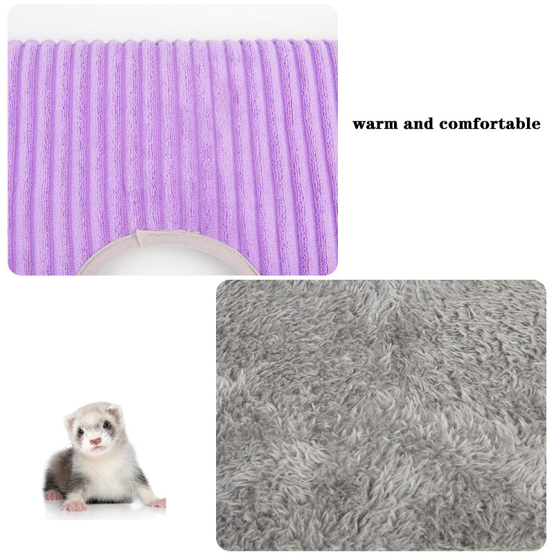 Tunel pentru dihor, hamac agățat, pat pentru animale de companie mici, glider de zahăr, pat leagăn, cuib, șobolani, jucării pentru hamsteri, accesorii pentru cuști pentru hamsteri