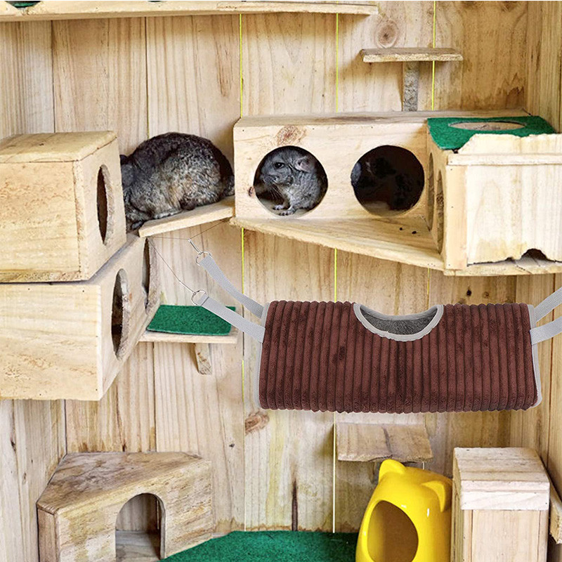 Tunel pentru dihor, hamac agățat, pat pentru animale de companie mici, glider de zahăr, pat leagăn, cuib, șobolani, jucării pentru hamsteri, accesorii pentru cuști pentru hamsteri