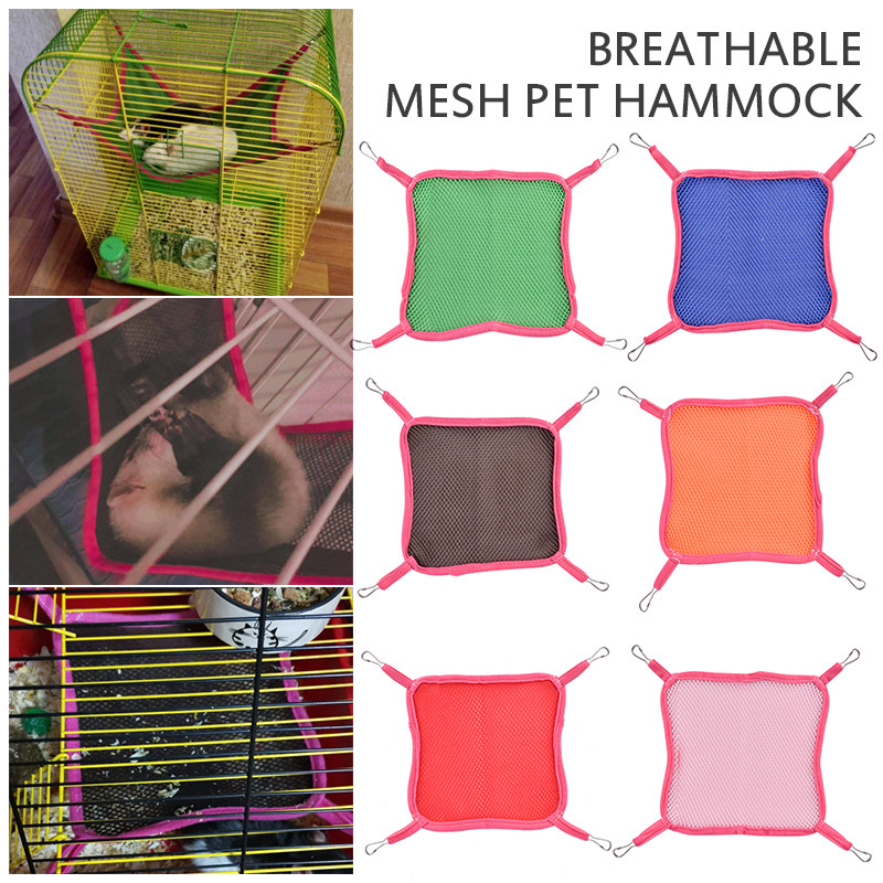 Για χάμστερ κατοικίδιο ζώο ύπνου αιώρα για κατοικίδιο ζώο Χάμστερ κρεμαστό χαλάκι ινδικό χοιρίδιο τσιντσιλά κουνέλι Κλουβί αιώρα κρεμαστό κρεβάτι κάθισμα σκύλου Chien Home