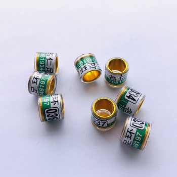 8 мм златна персонализирана лента продукти от pigeonfoot домашни гълъби пръстени пръстени за птици ленти за гълъби