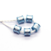 Drop Shipping Inel pentru picior de porumbel fără număr de an Cod de țară Diametru interior 9 mm Înălțime 6 mm 100 buc