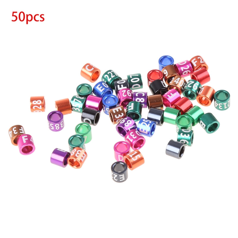 Putnu gredzenu kāju lentes, sakausējums, daudzkrāsains baložu pēdu siksnām Saspraudes gredzeni vistām žubītei DOVE paipalu mazajiem mājputniem