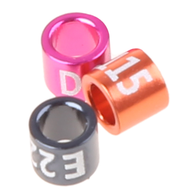 Putnu gredzenu kāju lentes, sakausējums, daudzkrāsains baložu pēdu siksnām Saspraudes gredzeni vistām žubītei DOVE paipalu mazajiem mājputniem