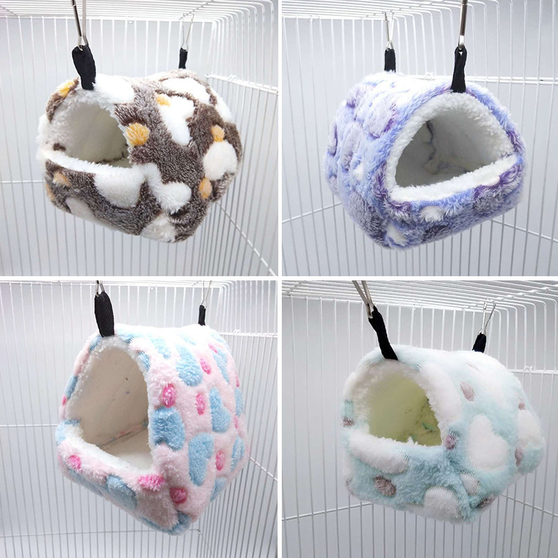 Zimska topla kućica za kućne ljubimce Kavez za hrčke Krevet za zamorce Gnijezdo za male životinje za glodavce/zamorce/štakore/ježeve Proizvodi za kućne ljubimce