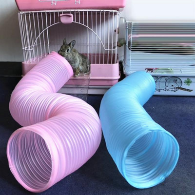 Pet Tunnel Creative Fashion Plastic Hamster Tunnel Παιχνίδι για κατοικίδια για μικρά κατοικίδια 2 χρώματα μπορούν να επιλέξουν προμήθειες για κατοικίδια WJ923