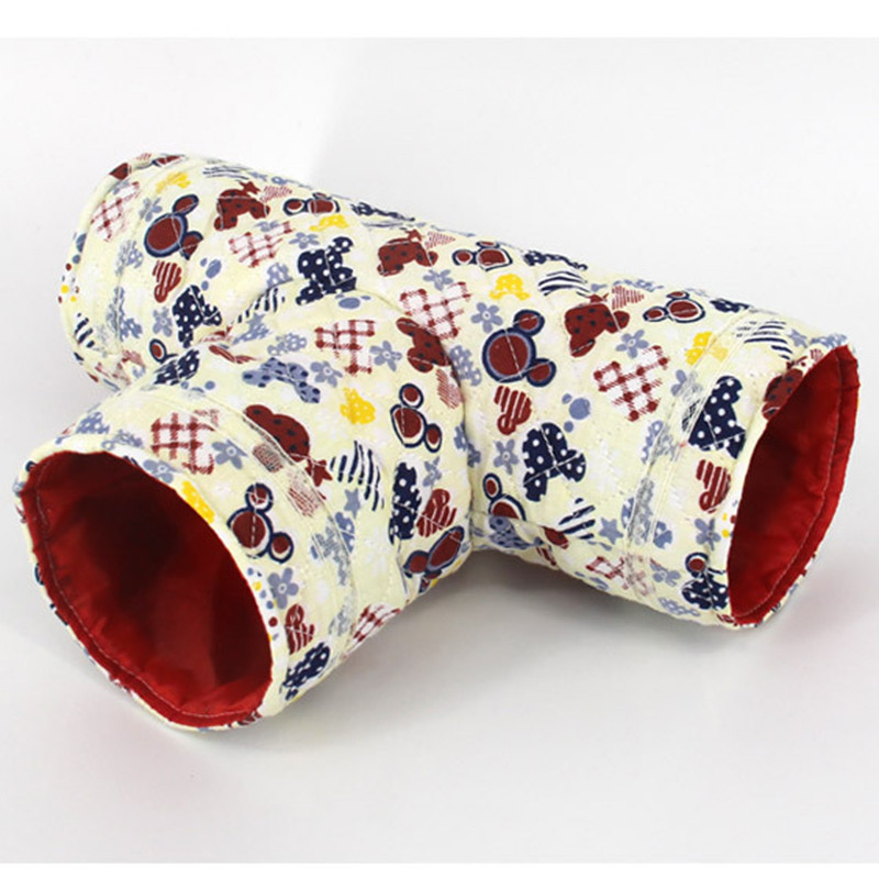 Mini Hamster Porcușor de Guineea Tunel Jucărie Cuști pentru animale de companie Tub pentru arici Chinchilla Casa Peșteră Animale mici Produse pentru animale de companie Sobolan Soarece Jucărie amuzantă