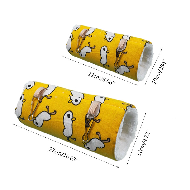 Hamstri puur Tuhkru tunneli võrkkiik rotile, soe hamstri toru mänguasi rippuv voodipuur hamstriküülikule meriseale väikeloomadele